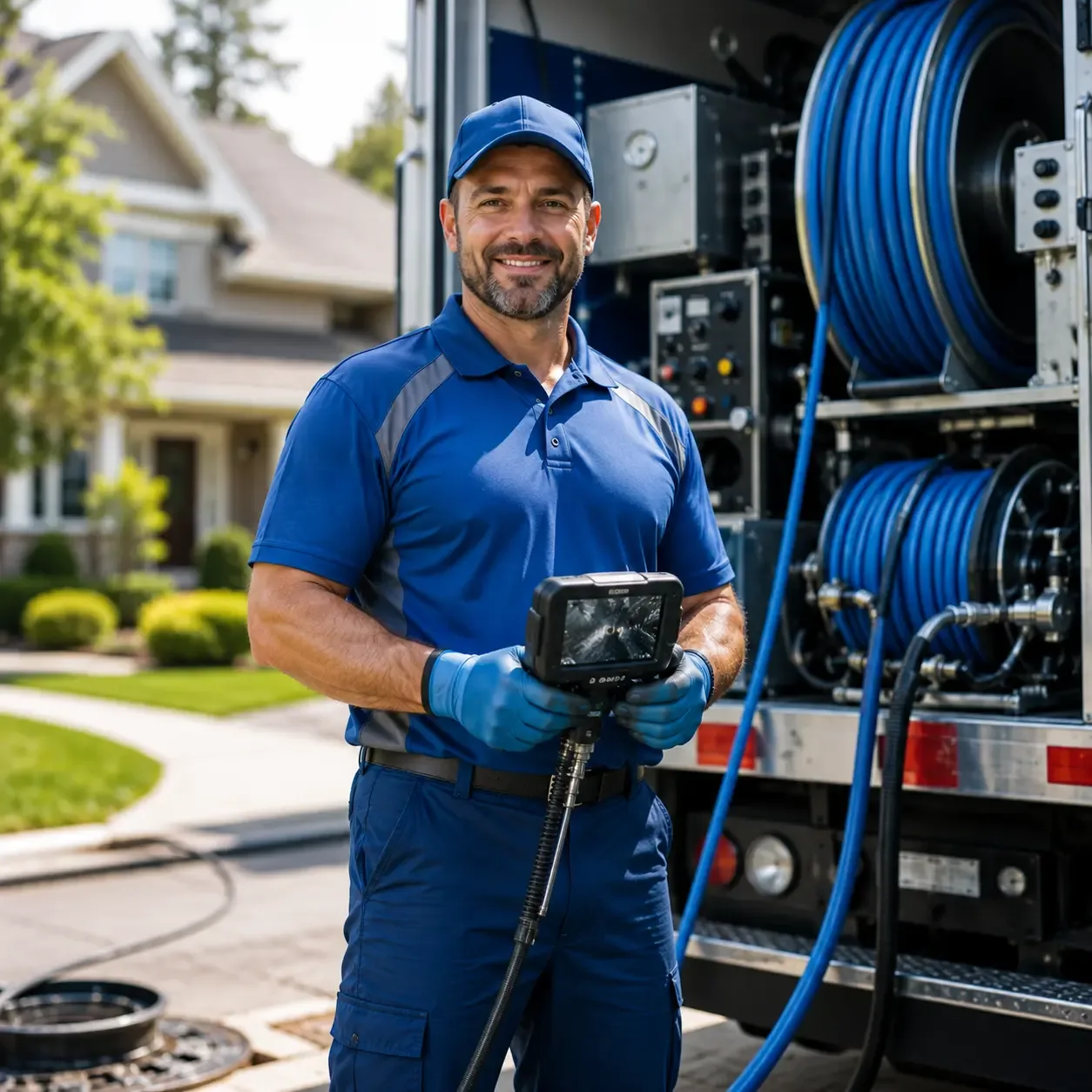 Local outdoor drain cleaning specialists in Ridott, IL